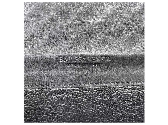 Bottega Veneta Schwarzes Bi-fold Long Wallet - Ansicht 5