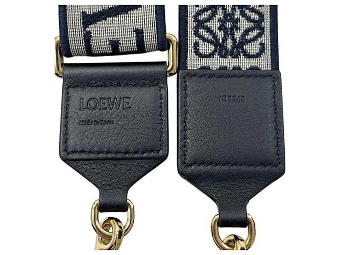 Loewe Flamenco Clutch Schultertasche Schwarz - Ansicht 11