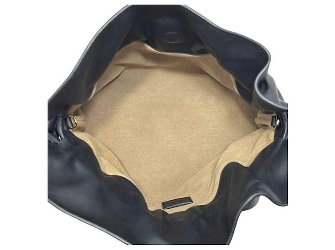 Loewe Flamenco Clutch Schultertasche Schwarz - Ansicht 4