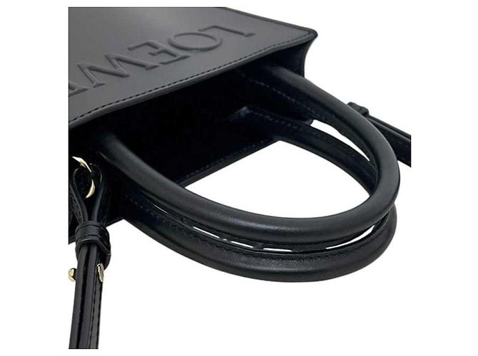 Borsa Tote Loewe 2-way Standard A5 nera Nero - vista 9