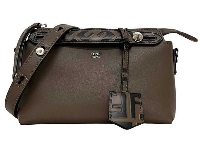 Borsa a tracolla 2-way Fendi By The Way Marrone Beige - vista 2