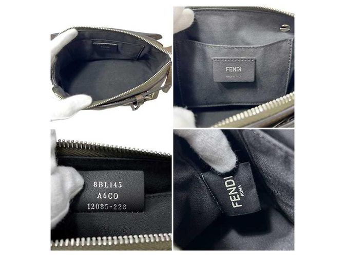 Borsa a tracolla 2-way Fendi By The Way Marrone Beige - vista 5