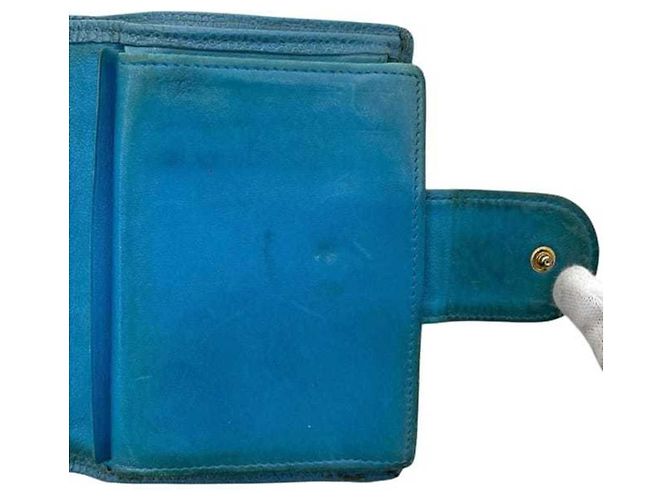 Cartera Bi-Fold Chanel en azul - vista 7