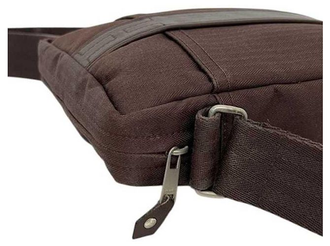 Hermès Borsa a tracolla Hermes Acapulco Bandoulière PM Marrone - vista 10