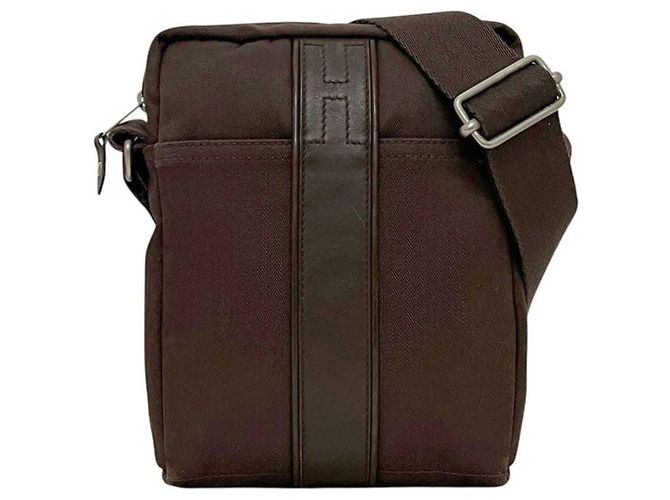 Hermès Borsa a tracolla Hermes Acapulco Bandoulière PM Marrone - vista 2
