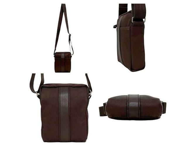 Hermès Borsa a tracolla Hermes Acapulco Bandoulière PM Marrone - vista 3