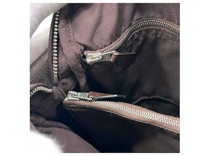 Hermès Borsa a tracolla Hermes Acapulco Bandoulière PM Marrone - vista 5