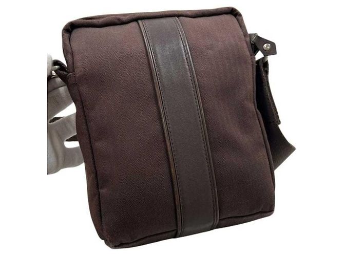 Hermès Borsa a tracolla Hermes Acapulco Bandoulière PM Marrone - vista 7