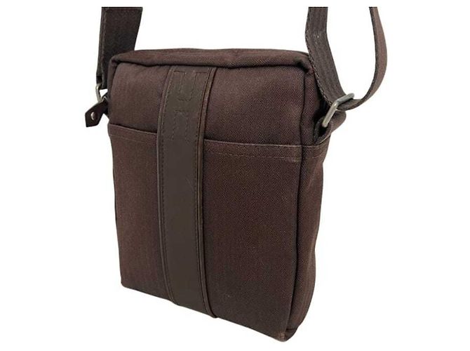 Hermès Borsa a tracolla Hermes Acapulco Bandoulière PM Marrone - vista 8