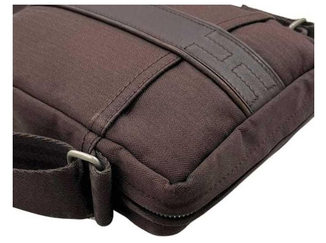 Hermès Borsa a tracolla Hermes Acapulco Bandoulière PM Marrone - vista 9