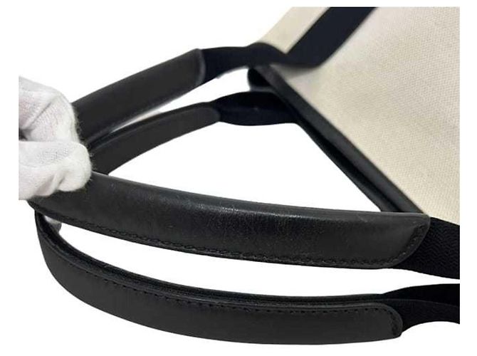 Everyday Borsa tote Balenciaga nera e bianca Nero Bianco - vista 10