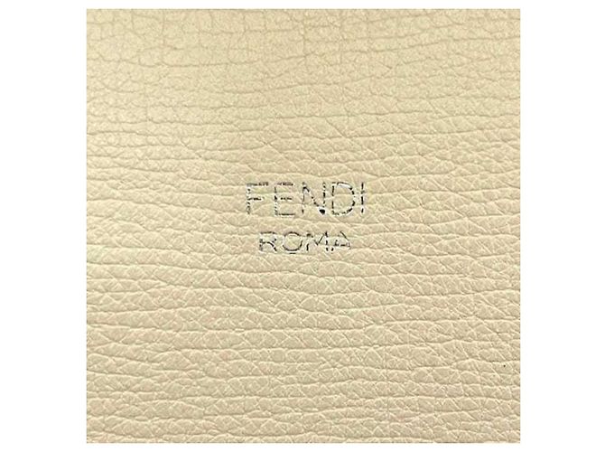 Borsa a tracolla 2-way Fendi Marrone Nero Beige - vista 7