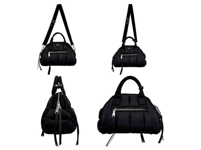 Borsa 2-Way nera Prada Nero - vista 3