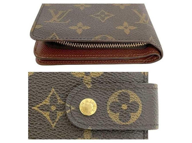 Louis Vuitton Monogram Bi-fold Wallet Braun Monogramm - Ansicht 11