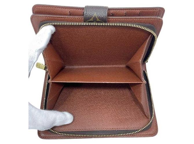 Louis Vuitton Monogram Bi-fold Wallet Braun Monogramm - Ansicht 4