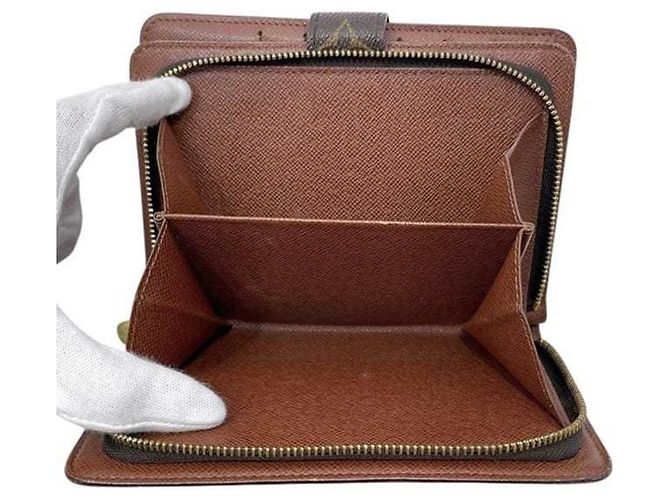Louis Vuitton Monogram Bi-fold Wallet Braun Monogramm - Ansicht 5