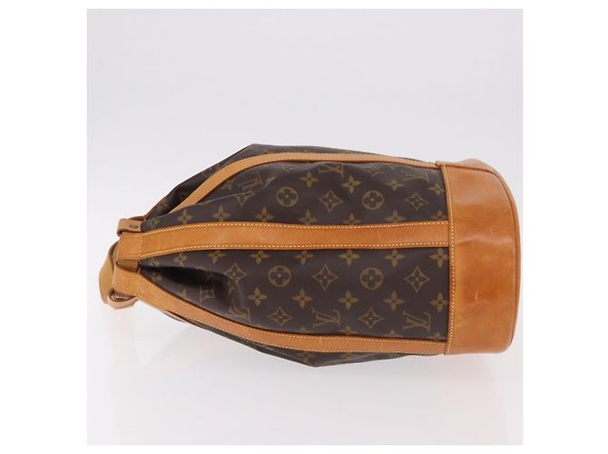 Louis Vuitton Randonnee Monogram Canvas PM Marrone - vista 4