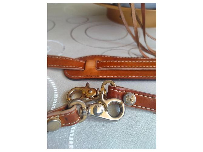 City Borsa Balenciaga Velo in pelle di agnello Cognac Beige - vista 7