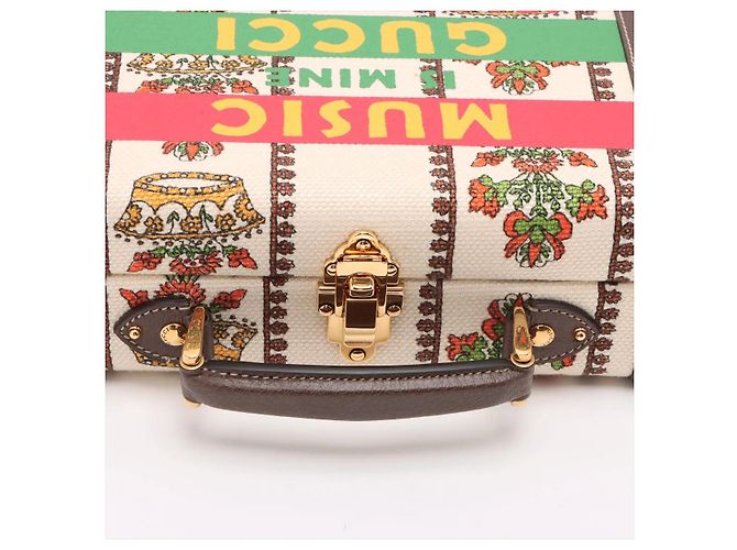 Gucci 100 Centennial "Music Is Mine" canvas medium Multicor - vista 5