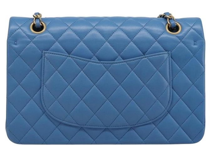 Chanel Matelassé Lambskin leather 25 Blu - vista 2