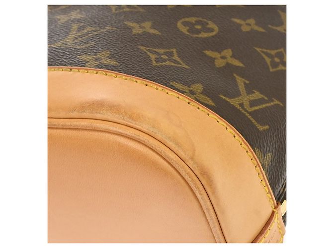 Louis Vuitton Vintage Alma Monogram Canvas PM Marrone - vista 7