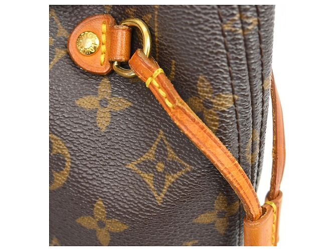 Tote Louis Vuitton Neverfull Monogram Canvas PM Marrone - vista 5