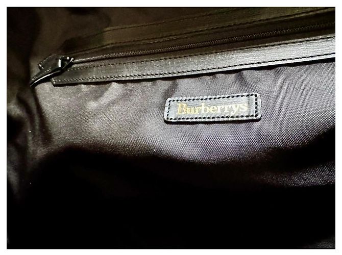 Borsa da viaggio Burberry Nylon Blu Scuro - vista 5