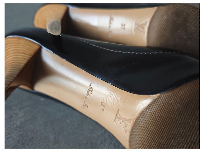 Louis Vuitton Lackleder Pumps Schwarz - Ansicht 7