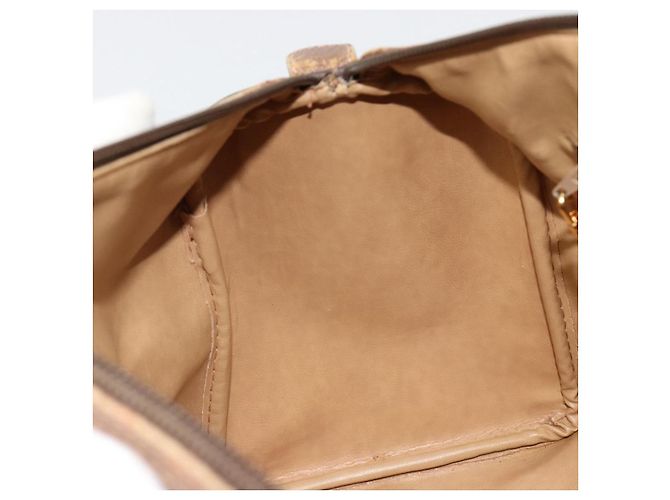 Borsa GUCCI GG Supreme in PVC Beige Oro 002 39 6842 Auth ka4795 D'oro - vista 22