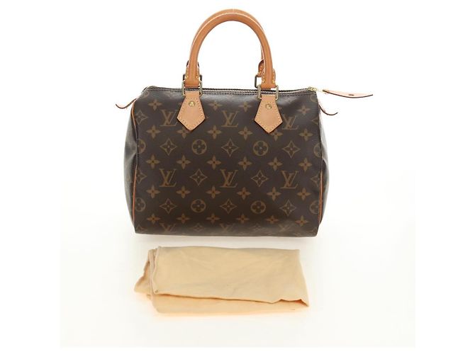 LOUIS VUITTON Borsa Monogram Speedy 25 M41528 LV Auth 185348SAM Monogramma - vista 12