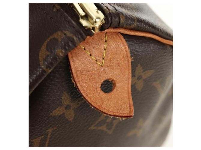 LOUIS VUITTON Borsa Monogram Speedy 25 M41528 LV Auth 185348SAM Monogramma - vista 21
