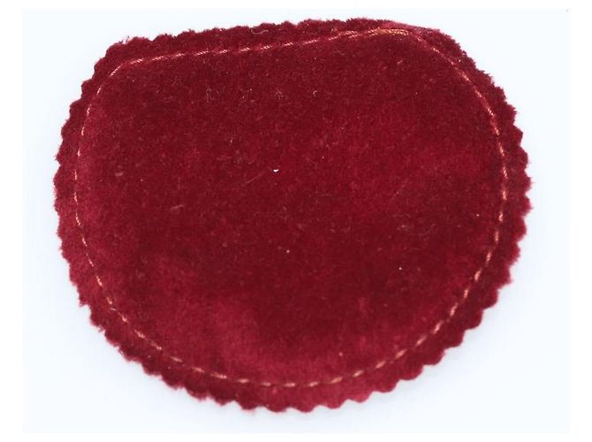 Caixa de Joias CARTIER em Couro Bordeaux Ouro Auth 185932V - vista 11