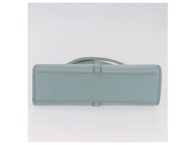 Borsa GUCCI Micro Guccissima Jackie Oro Azzurro 002 1068 2404 Auth 186130V D'oro Blu chiaro - vista 5