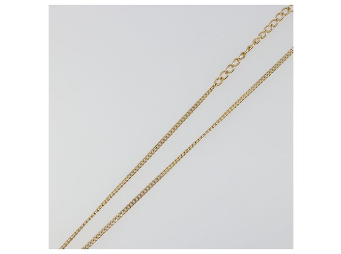 Collana BURBERRY metallo Gold Auth SW2375 D'oro - vista 11