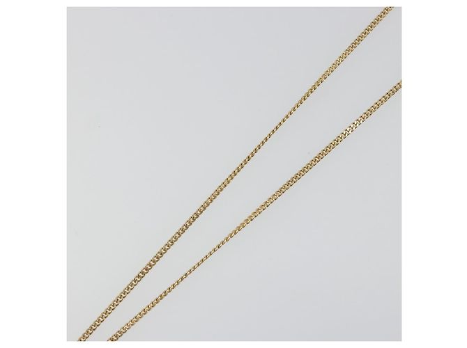 Collana BURBERRY metallo Gold Auth SW2375 D'oro - vista 5