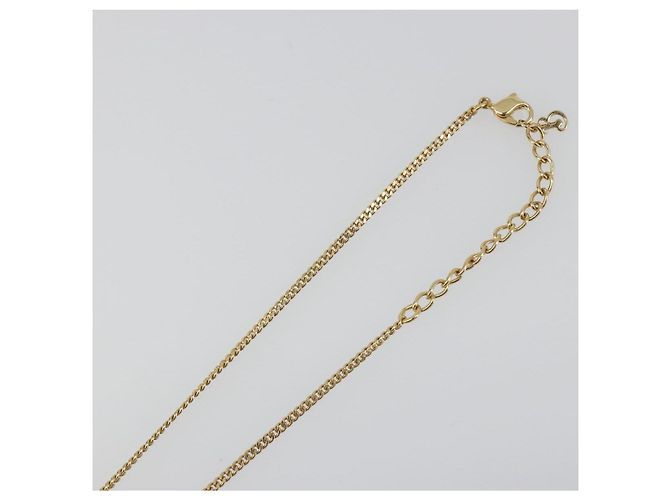 Collana BURBERRY metallo Gold Auth SW2375 D'oro - vista 6