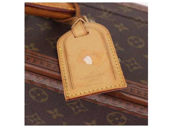 LOUIS VUITTON Monogram Alzer 55 Trunk M21229 LV Auth 185559A Monogramma - vista 9
