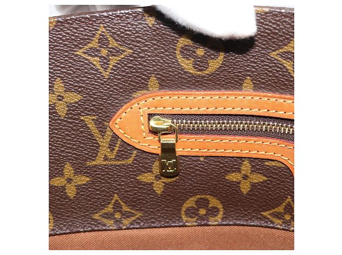 LOUIS VUITTON Monogram Sac Shopping Tote Bag M51108 LV Auth 187018 Monogramma - vista 24