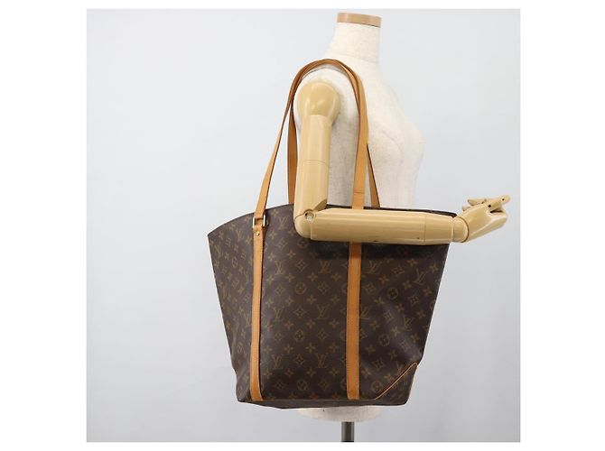LOUIS VUITTON Monogram Sac Shopping Tote Bag M51108 LV Auth 187018 Monogramma - vista 26