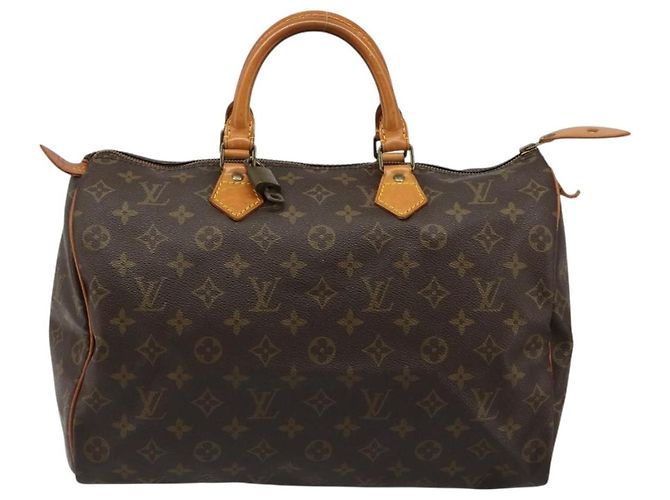 LOUIS VUITTON Borsa Monogram Speedy 35 M41524 LV Auth 187030SAV Monogramma - vista 13