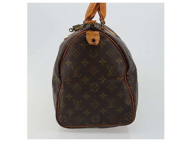 LOUIS VUITTON Borsa Monogram Speedy 35 M41524 LV Auth 187030SAV Monogramma - vista 4