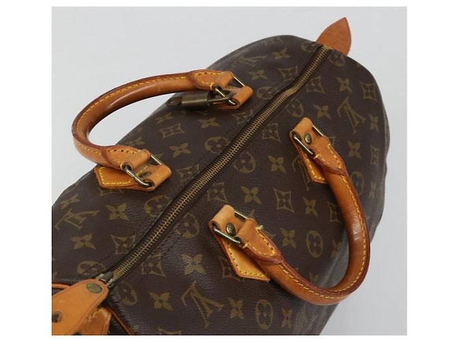 LOUIS VUITTON Borsa Monogram Speedy 35 M41524 LV Auth 187030SAV Monogramma - vista 6