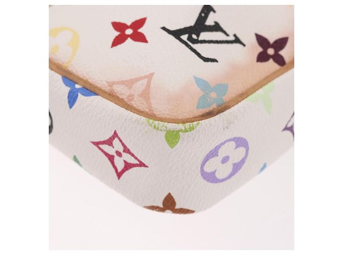 LOUIS VUITTON Monogram Multicolor Lift Shoulder Bag White M40055 LV Auth 187196A Blanco - vista 14