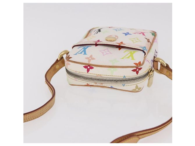 LOUIS VUITTON Monogram Multicolor Lift Shoulder Bag White M40055 LV Auth 187196A Blanco - vista 6