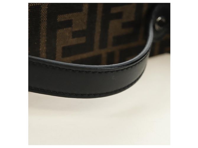 FENDI Zucca FRGMT POKEMON Mamma Baguette Soft Trunk Dragonite Auth am11869SM Marrone Nero - vista 15