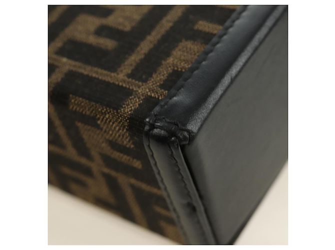 FENDI Zucca FRGMT POKEMON Mamma Baguette Soft Trunk Dragonite Auth am11869SM Marrone Nero - vista 25