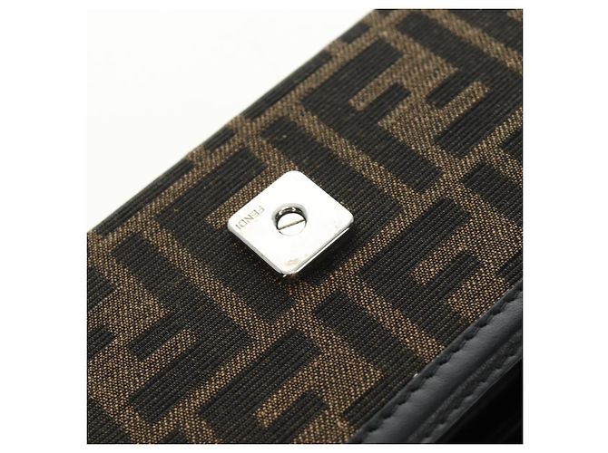 FENDI Zucca FRGMT POKEMON Mamma Baguette Soft Trunk Dragonite Auth am11869SM Marrone Nero - vista 30