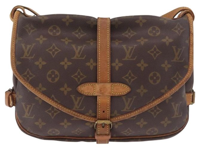 LOUIS VUITTON Borsa a Spalla Monogram Saumur 30 M42256 LV Auth hk3872 Monogramma - vista 13