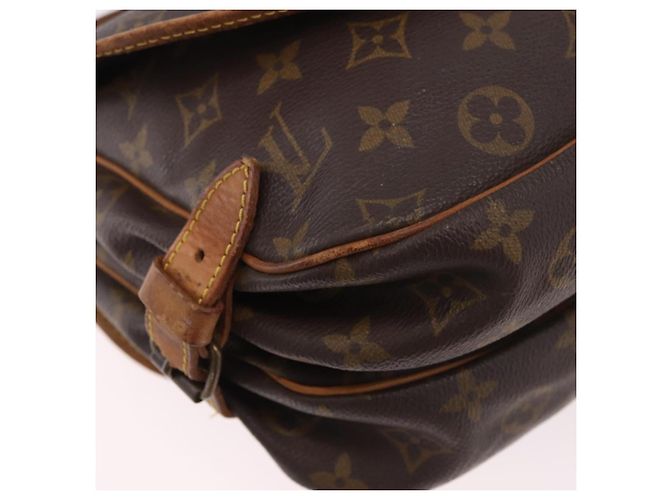 LOUIS VUITTON Borsa a Spalla Monogram Saumur 30 M42256 LV Auth hk3872 Monogramma - vista 16