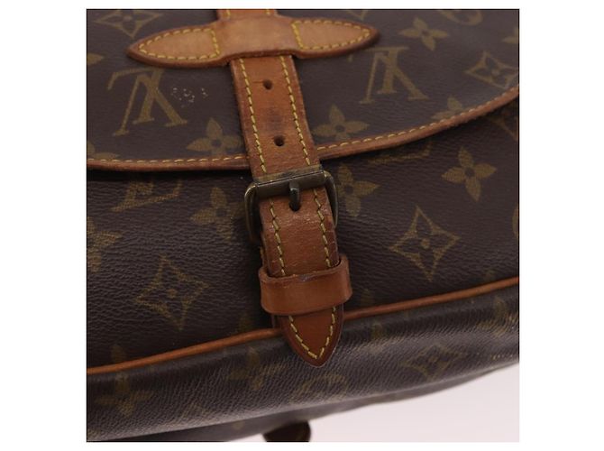 LOUIS VUITTON Borsa a Spalla Monogram Saumur 30 M42256 LV Auth hk3872 Monogramma - vista 18